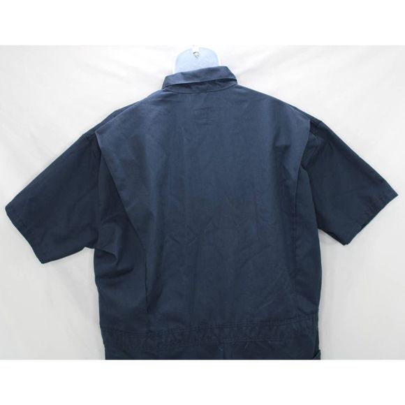 FedEx VF Imagewear Size 52-LN Short Sleeve Zip Coveralls 30" Inseam - Picture 6 of 8